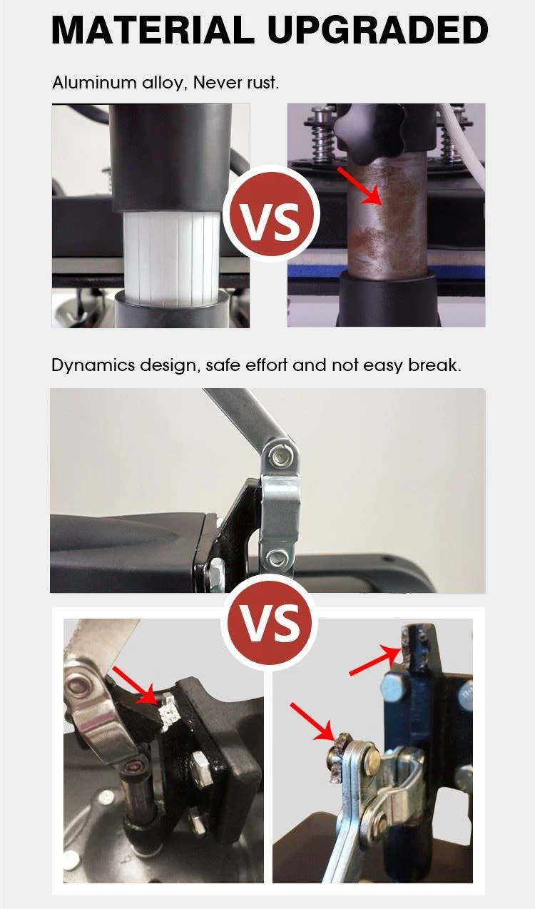 Heat press t shirt printing