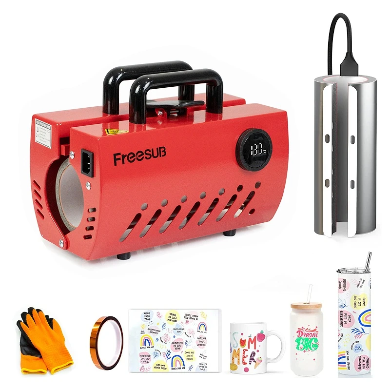 „Freesub“ puodelio sublimacijos mašinų „Tumbler Heat Press Machine“ gamintojai