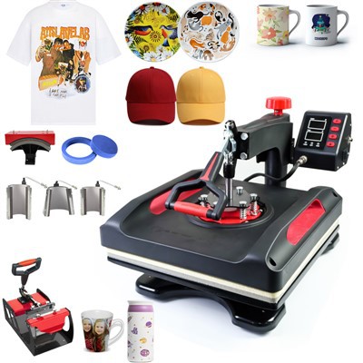 Freesub 15x15 Heat Press 8 in 1 Swing Away Heat Press Machine